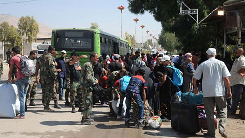 Miembros de grupos armados abandonarán Maadamiyet al Sham